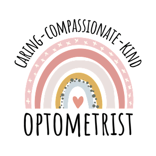 Optometrist Pastel Rainbow T-Shirt