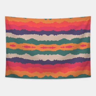 Colorful Liquid Repeated Pattern Tapestry