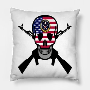 CIA Skull Pillow