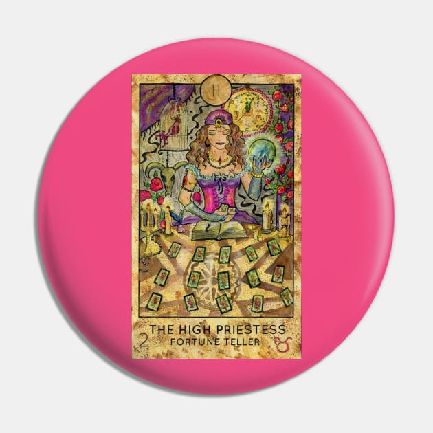 The High Priestess. Major Arcana Tarot Card. Pin by Mystic Arts