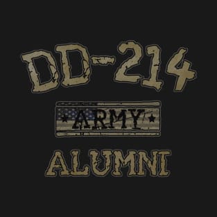 DD 214 Army Alumni T-Shirt