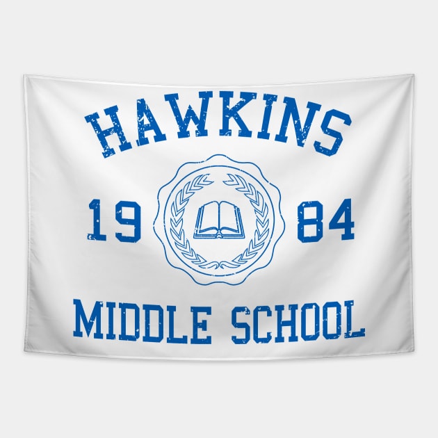 Hawkins Middle School Tapestry by SeattleDesignCompany