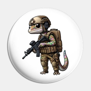 Tactical Gecko Pin