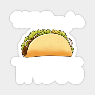 will run for tacos Magnet