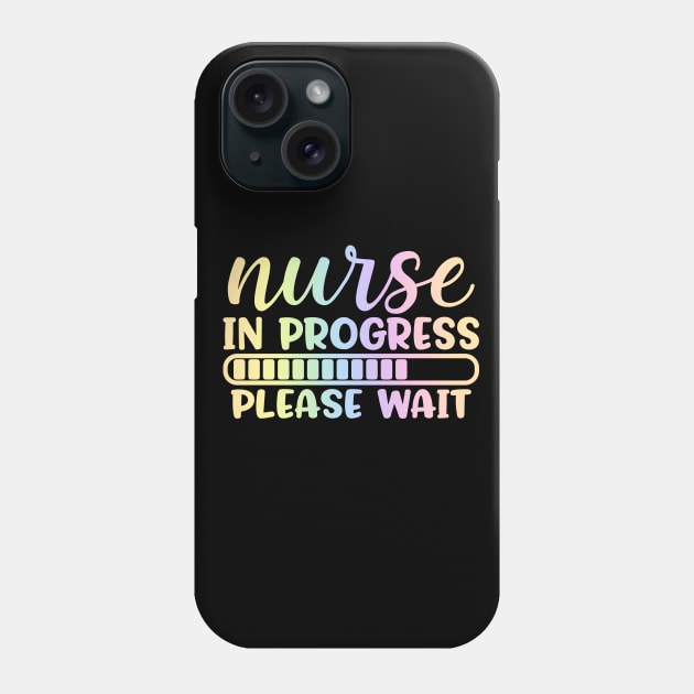 Nurse in progress please wait - funny joke/pun Phone Case by PickHerStickers