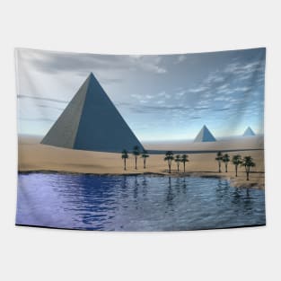 Morning Oasis Tapestry