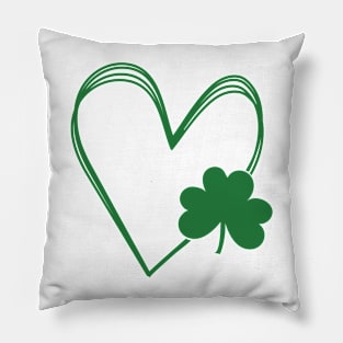 Shamrock Clover Shirt, Minimalist Shamrock Shirt, Irish Shirt Women, Cute Irish Shirt, Irish Girlfriend Gift, St Patrick Day Shirt, Lucky Shirt Pillow