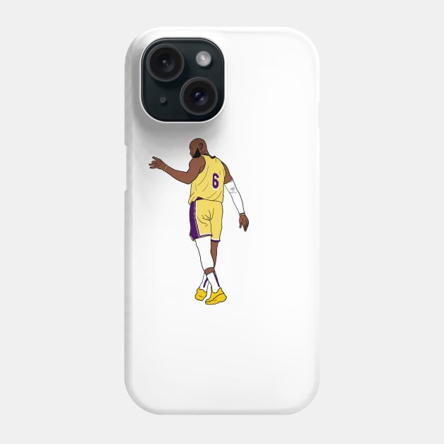 lebron james Phone Case by atiatiaman