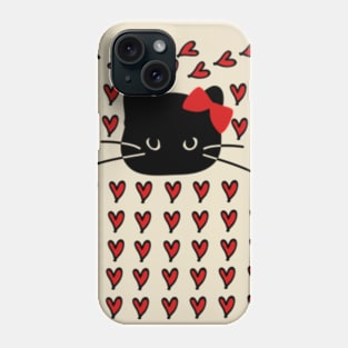 Love love cat Phone Case