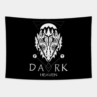 Dark Heaven - Wolf Mountain Tapestry