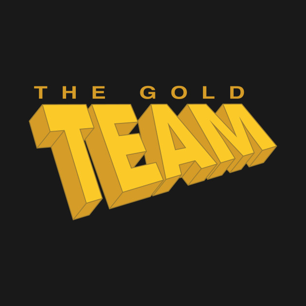 Discover The Gold Team - X Men - T-Shirt