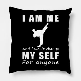 Unapologetically Taekwondo - Kickin' with Confidence Tee! Pillow