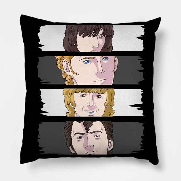 The Pretenders Pillow by Noseking