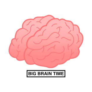 Big Brain Time Black T-Shirt