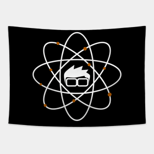 Nerd atom science expert Tapestry