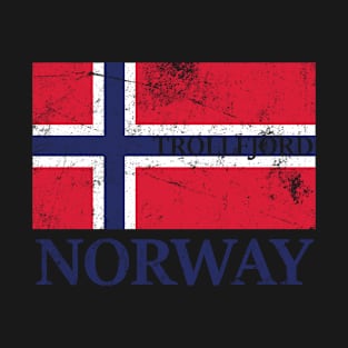 Norwegen Trollfjord Europa Skandinavien T-Shirt