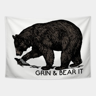 Grin & Bear It - Bears Tapestry