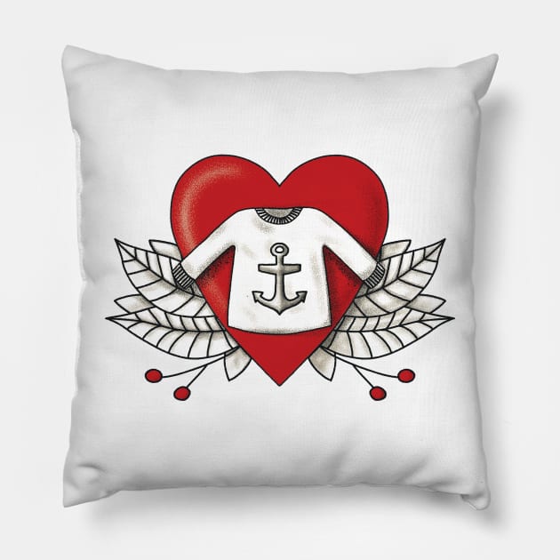 Hearty Sailor Pillow by MisTral