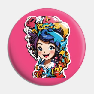 happy smile Pin