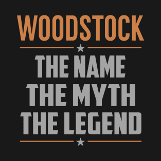 WOODSTOCK The Name The Myth The Legend T-Shirt