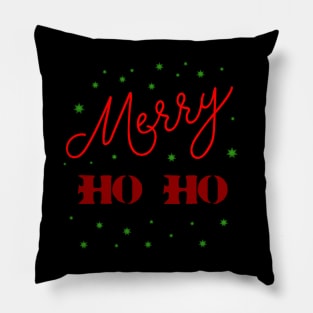 Merry HO HO, Christmas 2023 Pillow