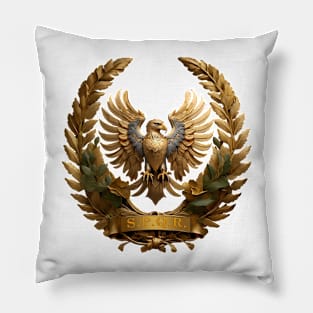 The Golden Eagle of the Roman Empire 1 Pillow