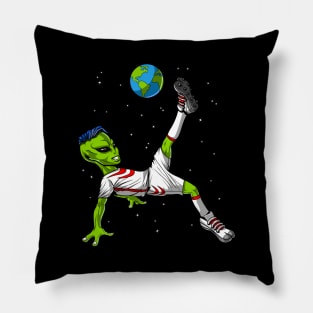 Soccer Alien Pillow