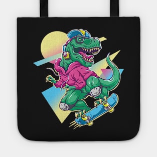 Artistic dinosaur Tote