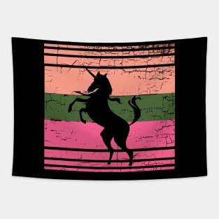 Pink Unicorn Tapestry