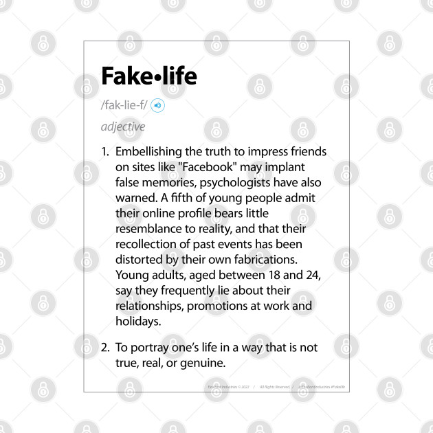 Fakelife by Rego's Graphic Design