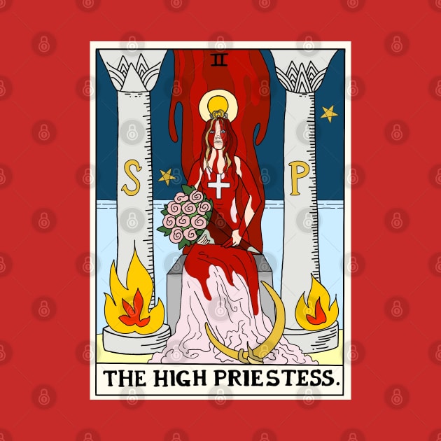 Horror Arcana - The High Priestess by pinxtizzle