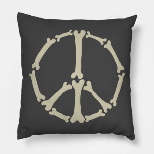 A Spooky Sort of Peace Pillow