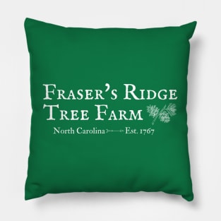 Fraser's Ridge Tree Farm Christmas Pillow