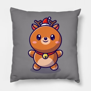 Cute Baby Deer Cartoon Pillow