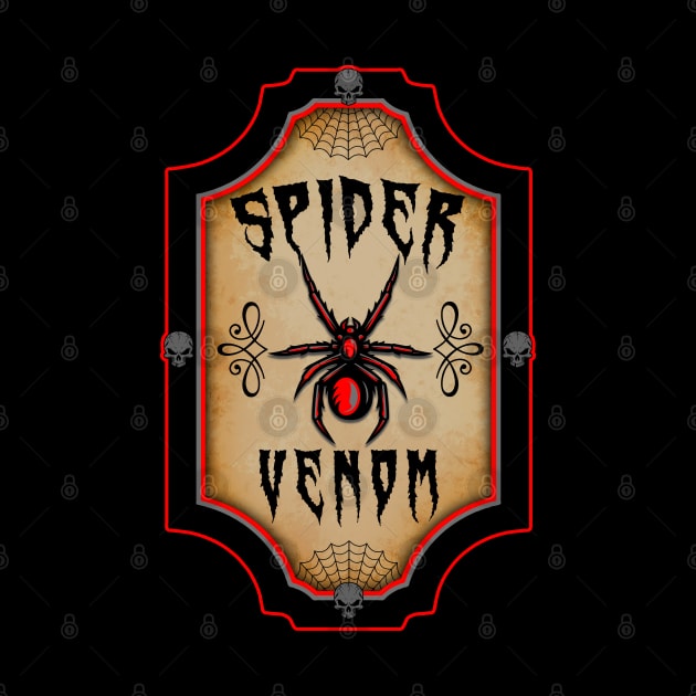 WITCHERY POTIONS 4 - SPIDER VENOM by GardenOfNightmares