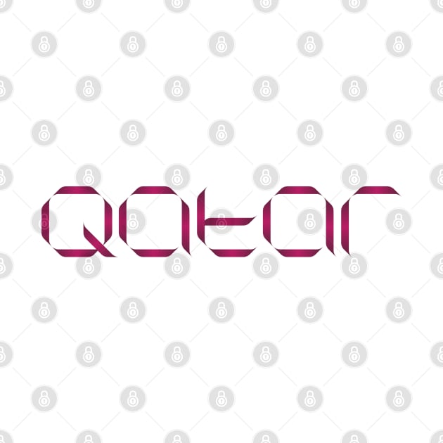 QATAR Logo Design by Azizshirts