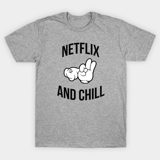 netflix and chill t shirt india