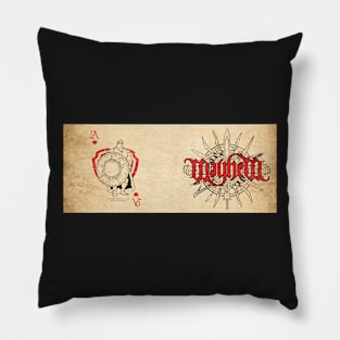 Mayhem Ace of Hearts Pillow