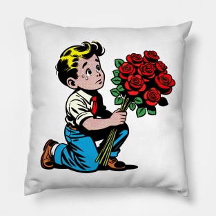 bouquet of roses Pillow