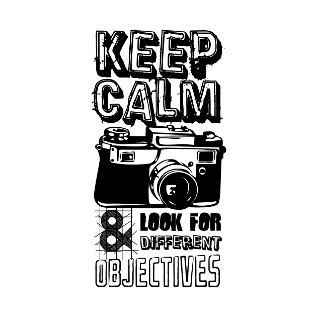 keep calm and look by DavidSSTshirts