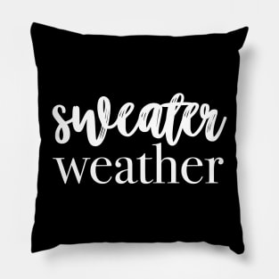 Sweater Weather Pillow