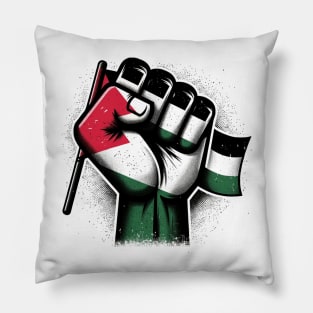 Free palestine Pillow