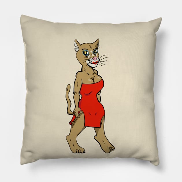 Felicia Fitzgerald Pillow by GeekVisionProductions