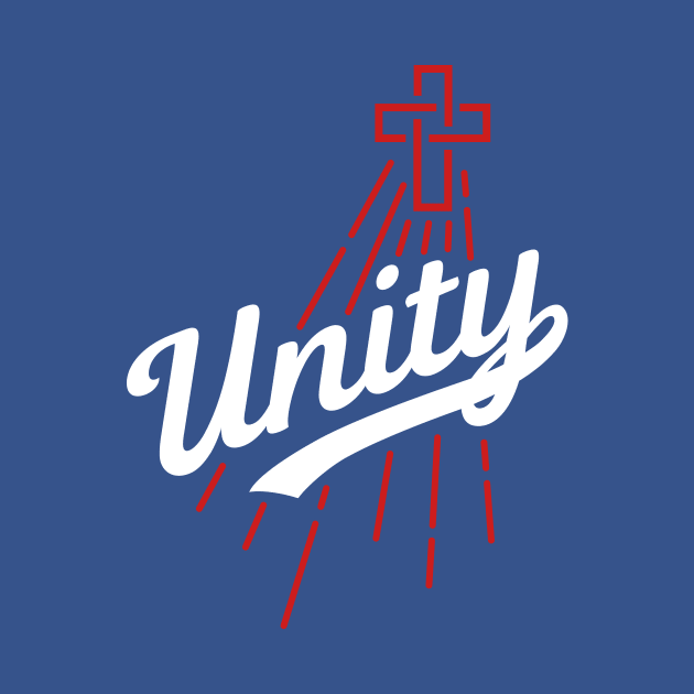 Unity Baseball Logo (on DARK) by UBC Tees