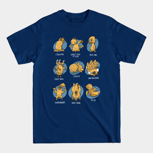 Cute Cthulhu and friends - Cthulhu - T-Shirt