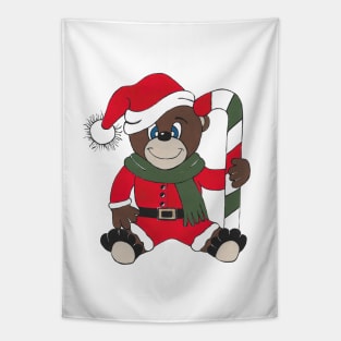 CHRISTMAS Teddy Bear Lover Tapestry