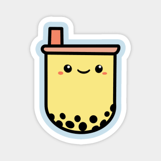 kawaii bubble tea Magnet