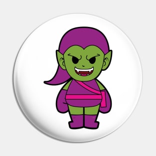 Green Goblin Chibi Pin