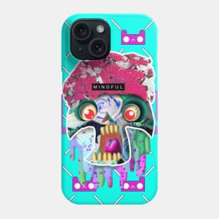 mindful bone flower head johny Phone Case