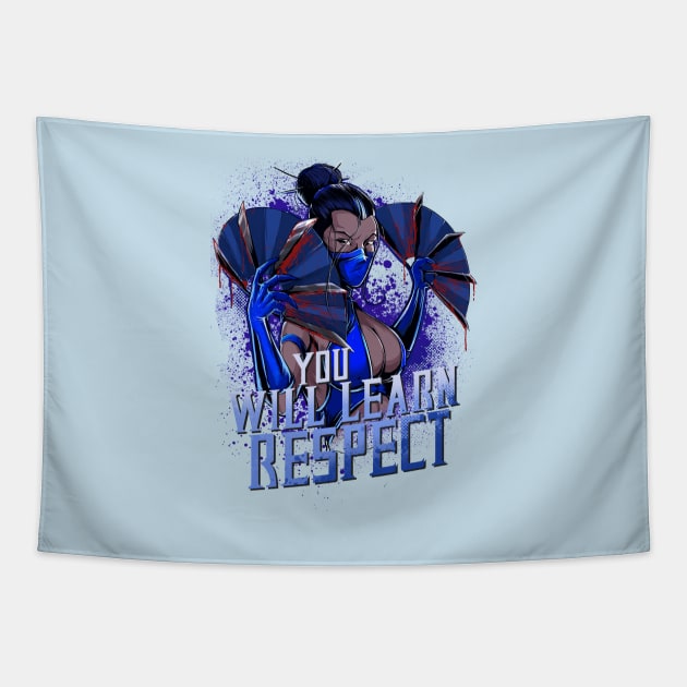 You Will Learn Respect Tapestry by Ottyag